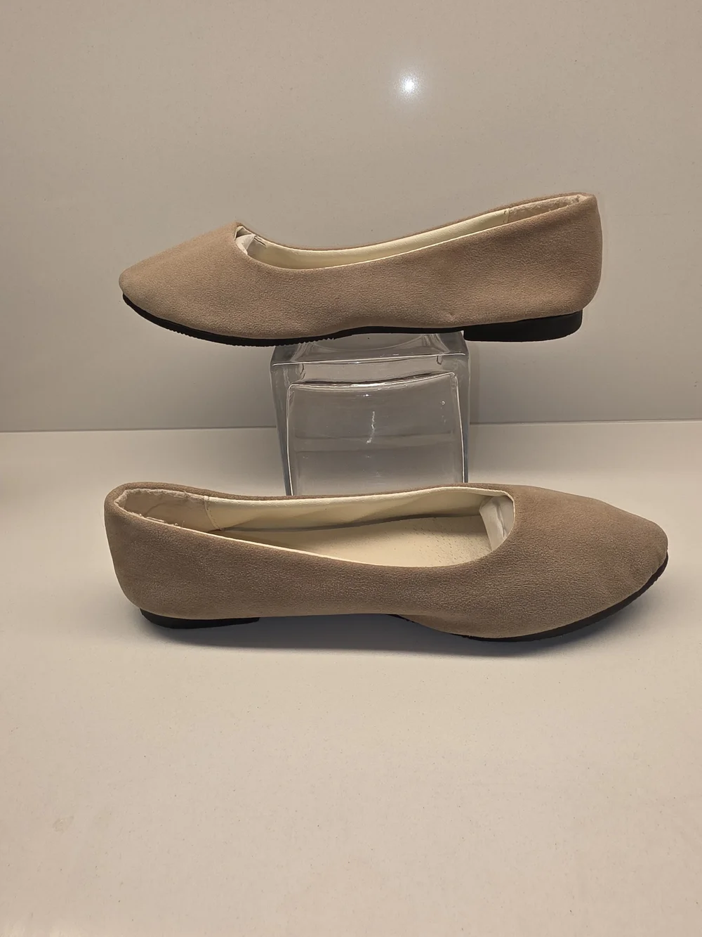 Classic Beige Women's Ballet Flats